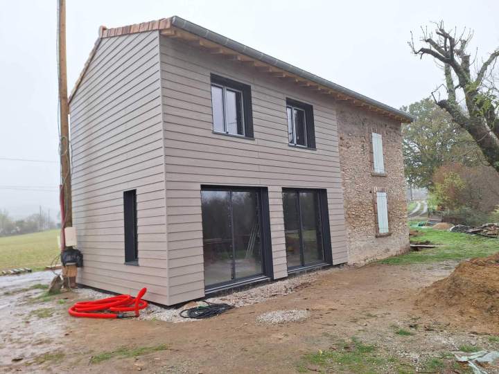Extension maison en bois près de Castres