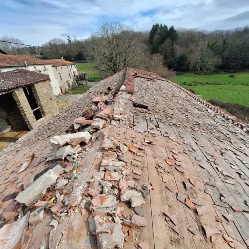 Construction de charpente en bois près de Castres