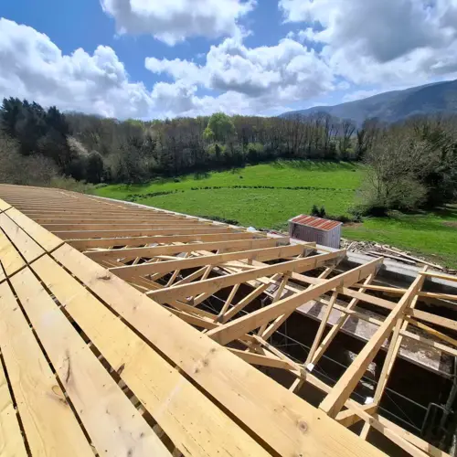 Construction de charpente en bois près de Castres