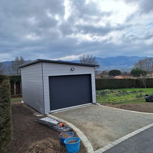 Construction de garage en bois près de Castres