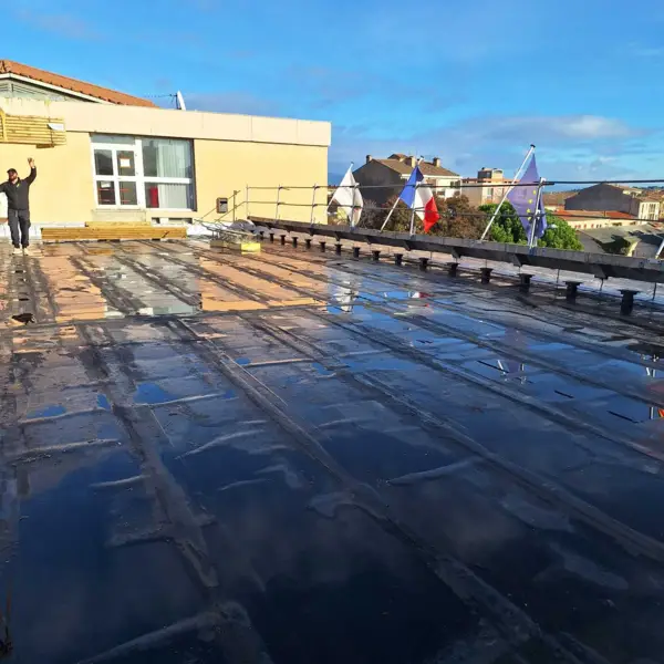 Pose de terrasse extérieur près de Castres