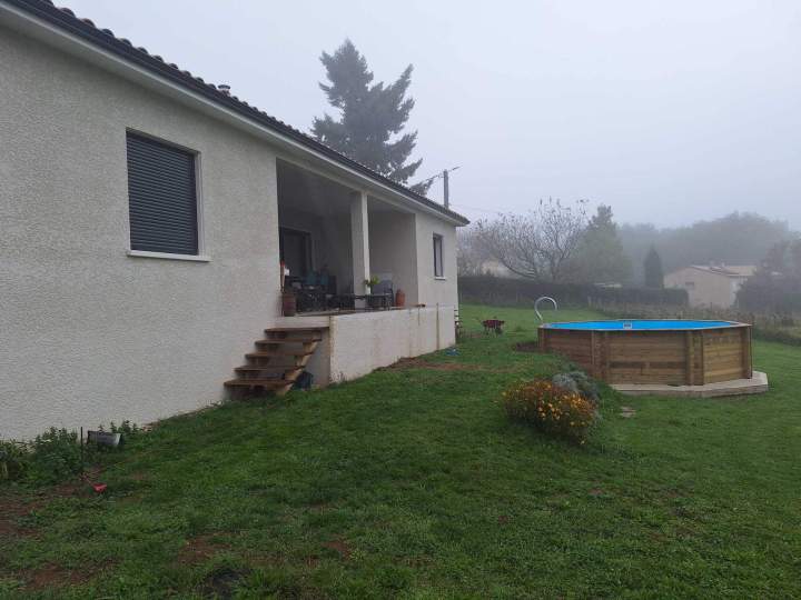 Pose de terrasse près de Castres