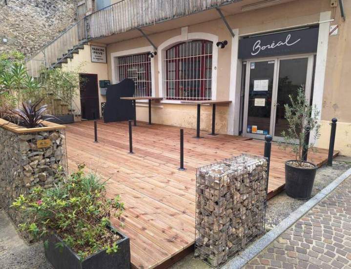 Rénovation terrasse restaurant près de Castres