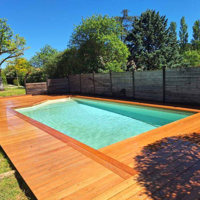 Création de terrasse pour piscine près de Castres