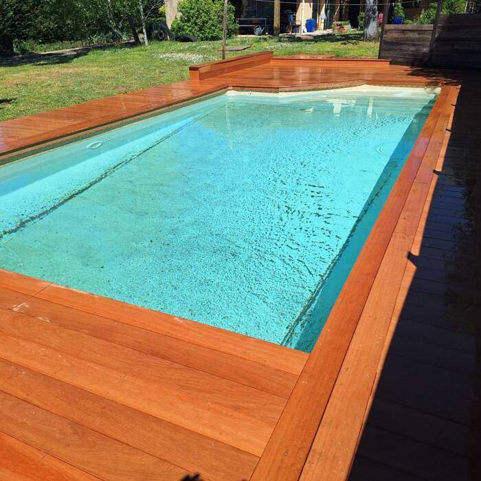 Création de terrasse pour piscine près de Castres