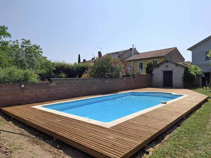 Création de terrasse près de Castres