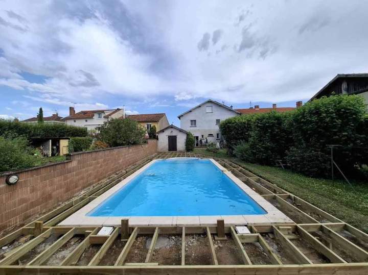 Création de terrasse près de Castres