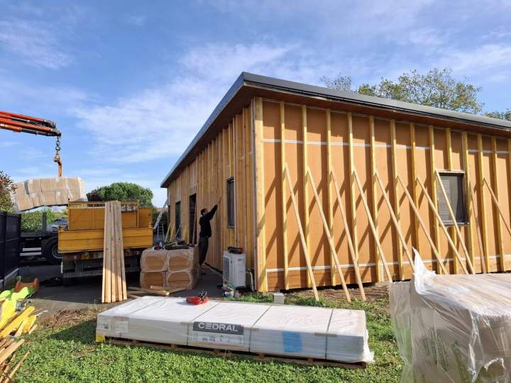 Bardage de façade en bois Castres