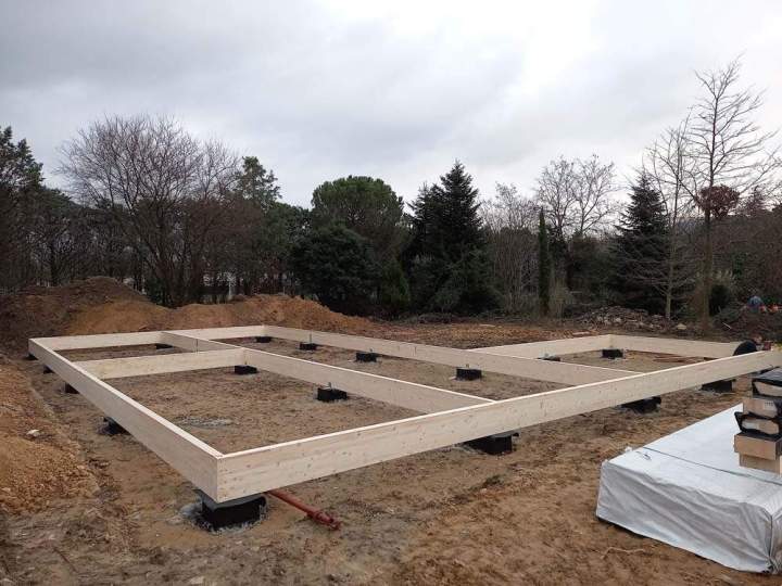 Création de maison en bois près de Castres