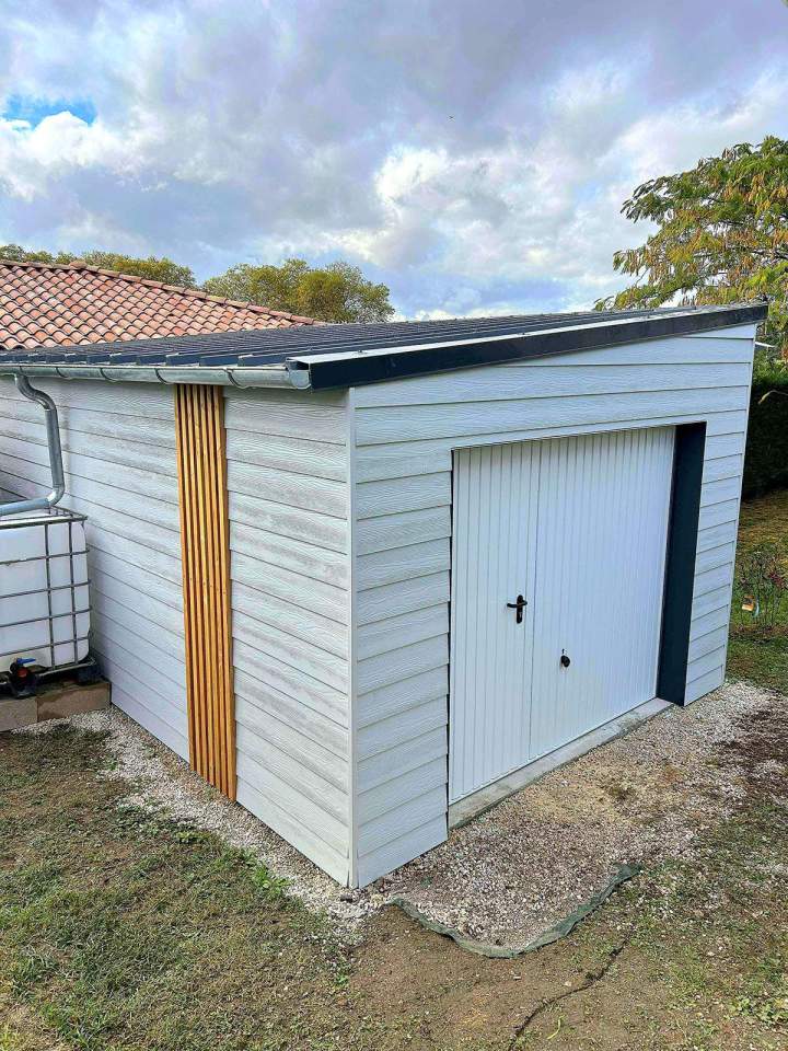 construction garage en bois à Castres