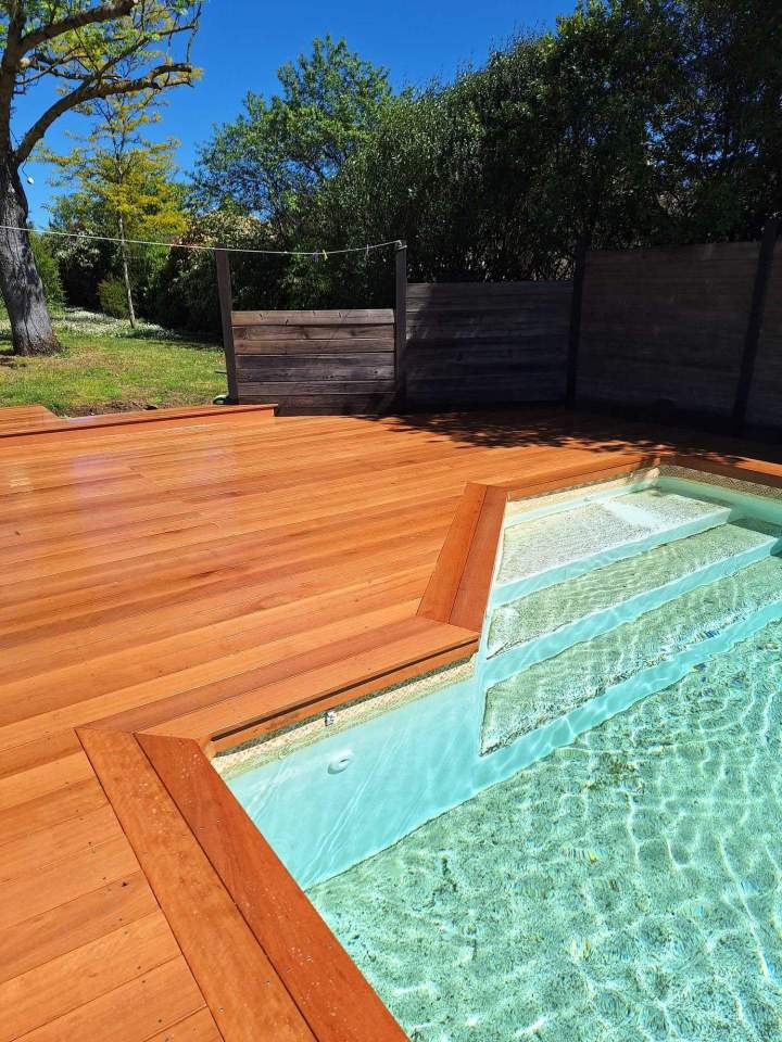 Création de terrasse pour piscine près de Castres