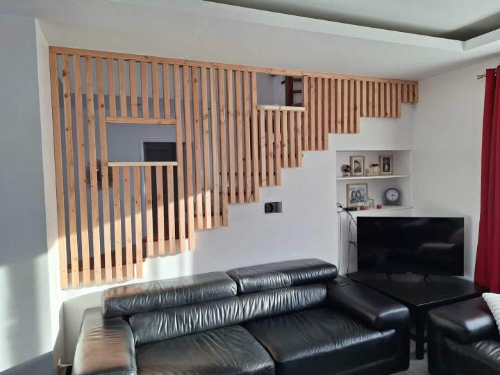 Design en bois intérieur près de Castres